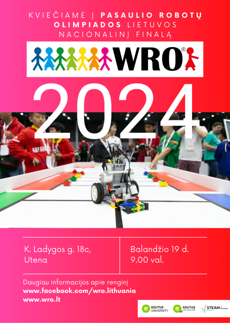 WRO Lietuva kvietimas 2024